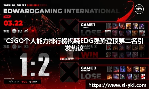 CSGO个人能力排行榜揭晓EDG强势登顶第二名引发热议